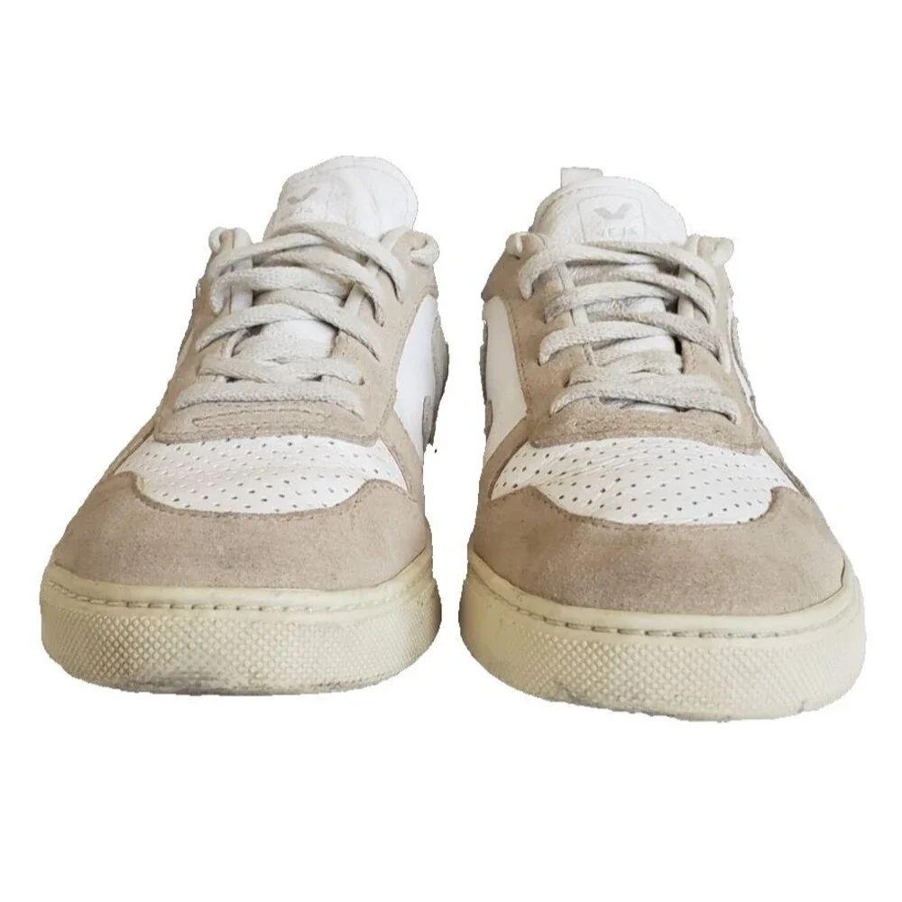 Veja V-10 Sneakers Women’s Sz 7 Natural White Leather Lifestyle Shoes Ebay3953